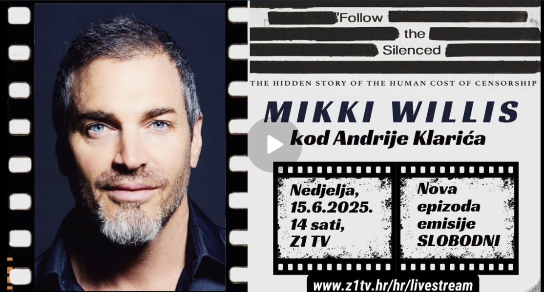 SLOBODNI podcast #118 Mikki Willis-"Follow The Silenced"