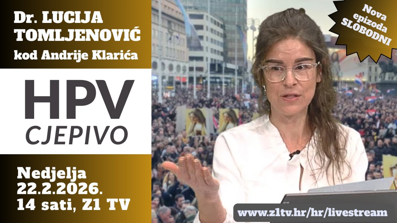 HPV cjepiva: zašto sam u emisiju pozvao dr. Luciju Tomljenović — i što smo razotkrili, korak po korak