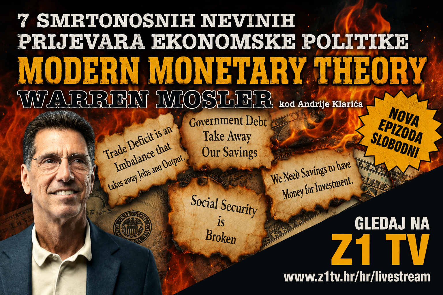 Warren Mosler: Što ako smo cijelo vrijeme pogrešno razumjeli novac?